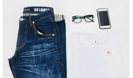 シンプルイズベスト!白Tシャツ×デニム