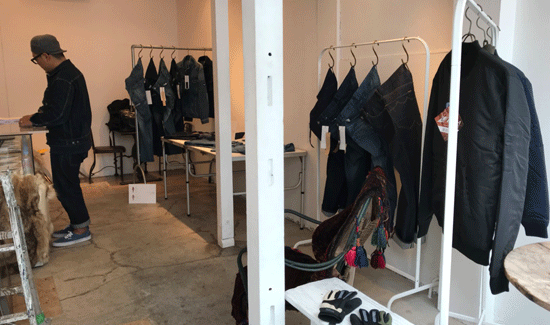 2018AW展示会やってます!
