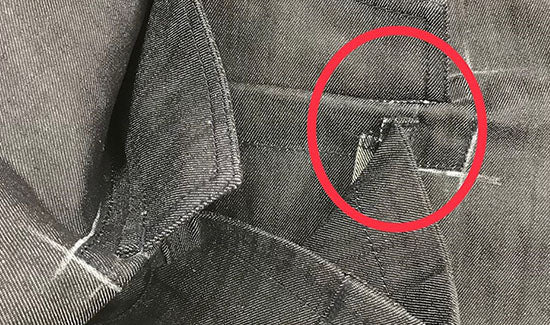 見えないところまでしっかりチェック。