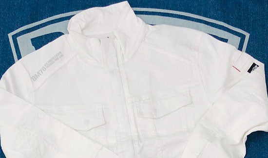 新たなスタートに真っ白なワーカジスタイル