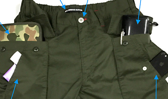 作業服としてのカーゴパンツ