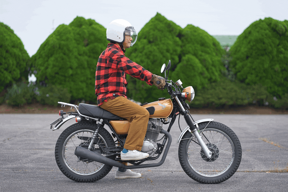 ライダーの声から生まれた！街を歩ける【ライダー専用チェックシャツ】が遂に完成！！