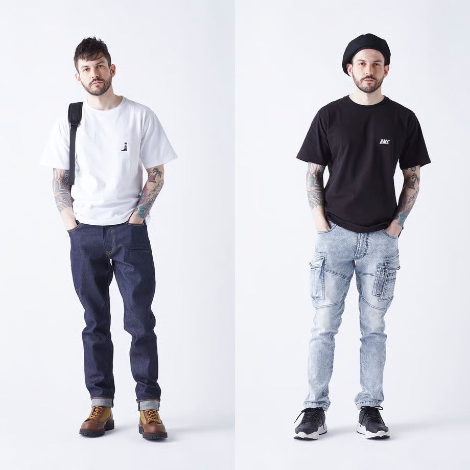 優しい肌触り・吸湿性に優れた コットン100% 動きやすいTシャツ /  BMC MOTION T-SHIRTS / TM01M