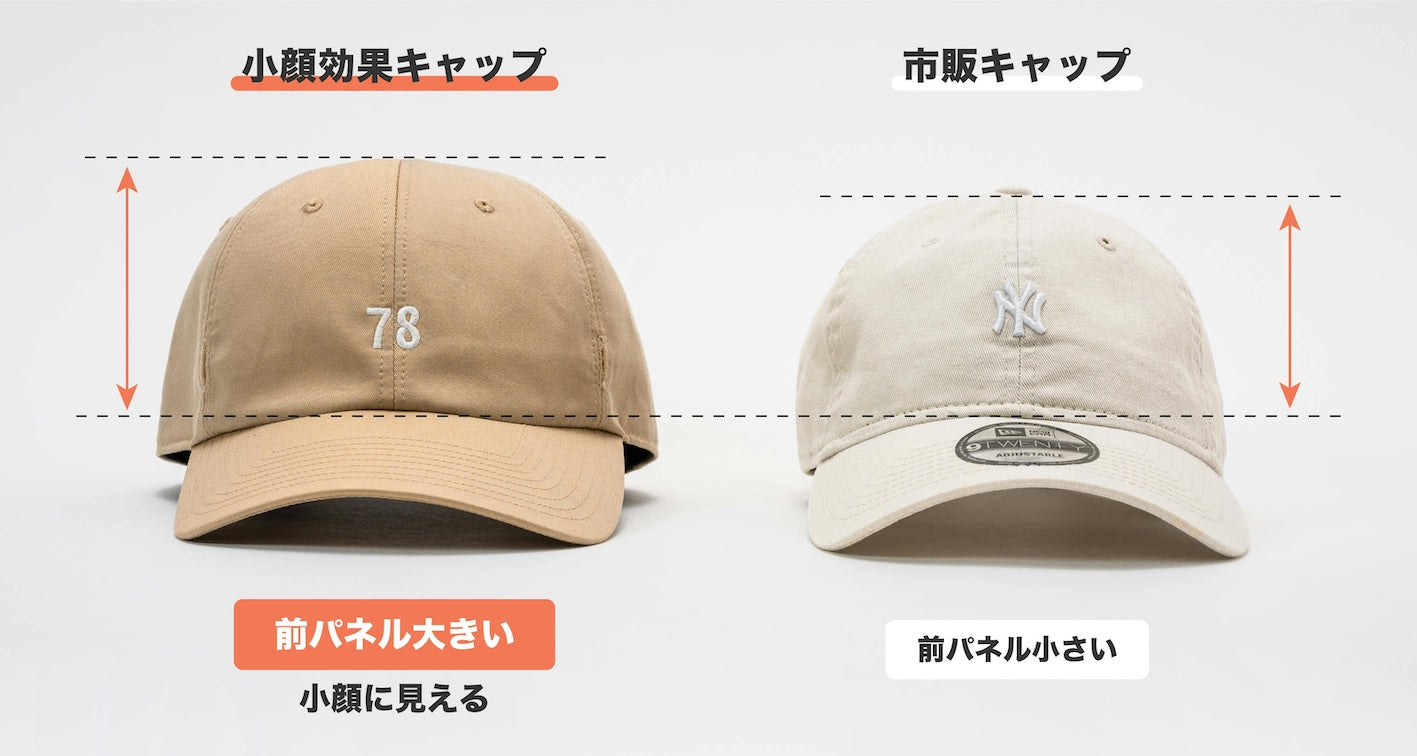 【レディース】「小顔に見えるキャップが欲しい」と思っている女性へ送る【小顔効果】抜群のキャップ