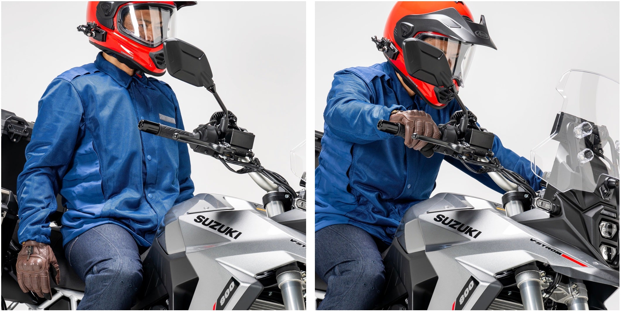 （第3期先行予約：4月30日まで）『エアインテーク化』で全方位360°走行風取り込み【空冷式コーチジャケット】がライダーの上半身を効率的に冷却する！