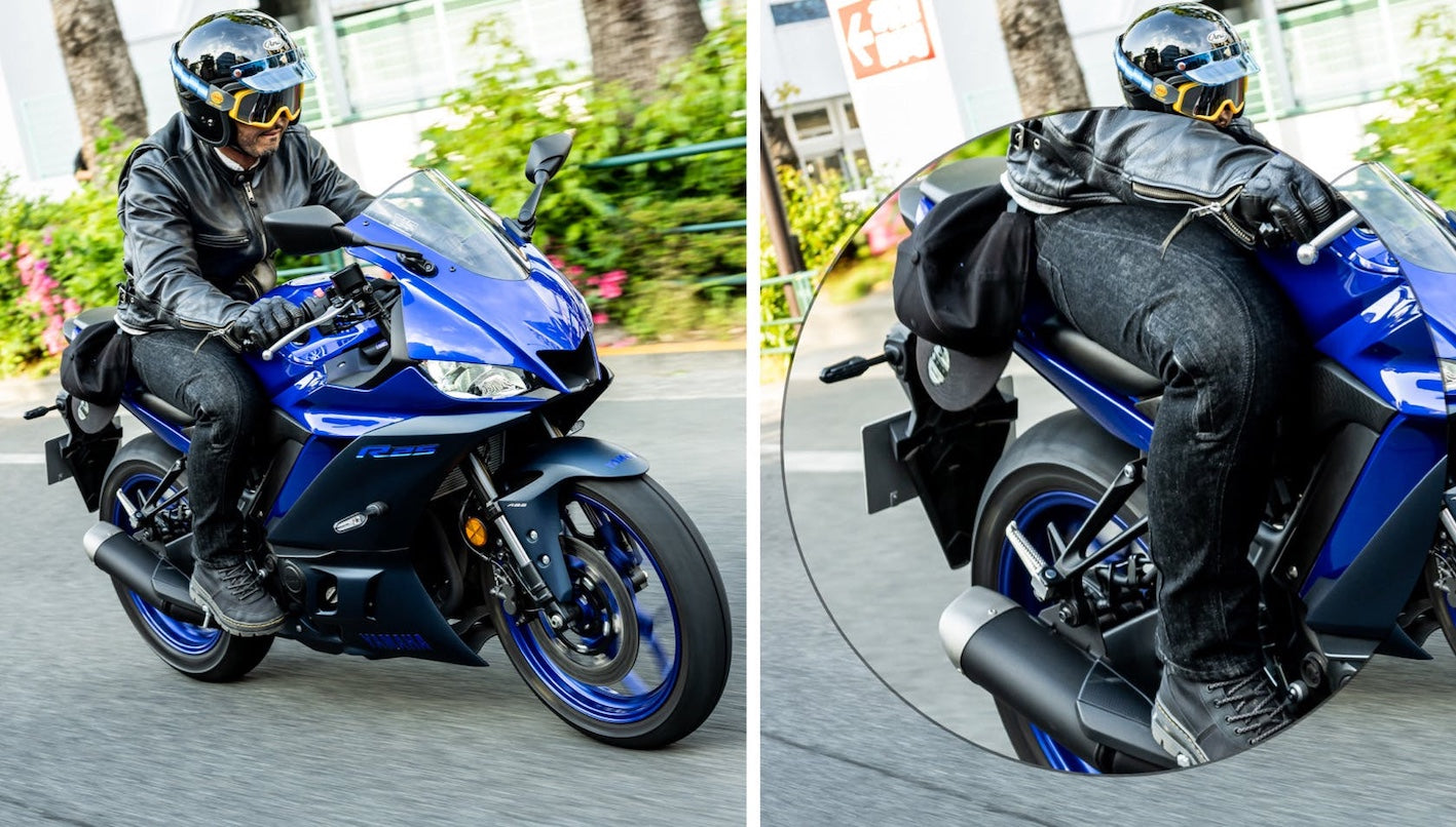 ライダーの『股下問題』を解決する！日本製【ライダー専用ブラックジーンズ】が完成！