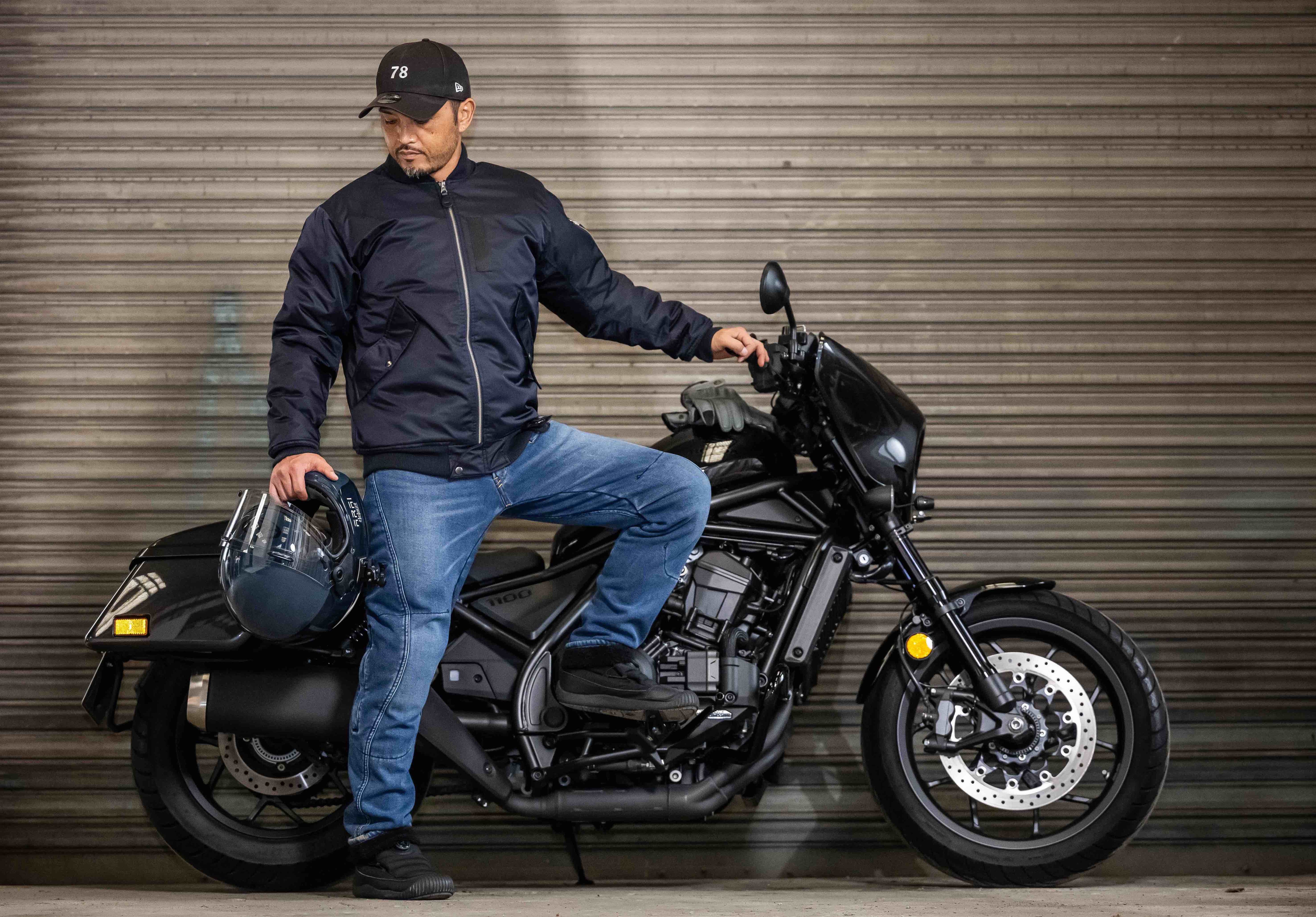 （第一期先行予約/10月13日まで）【着るコタツ】が冬のバイクライフを変える！「MAX+60℃」電熱シート搭載 ネオクラッシック防風電熱アウター【電熱MA-1】が遂に完成！
