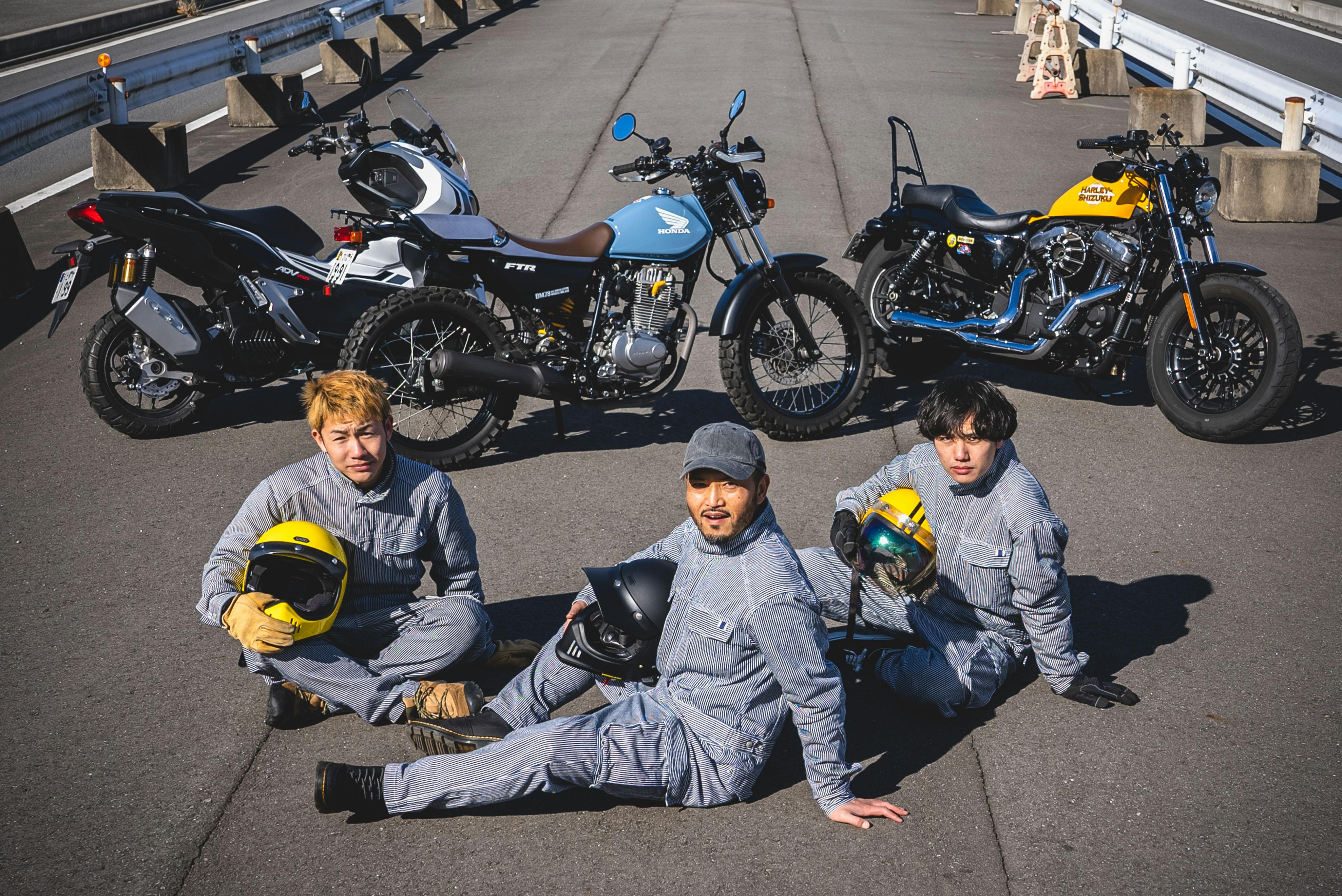 ツーリングを最適化するライダー専用ツナギ | BLUE MONSTER CLOTHING