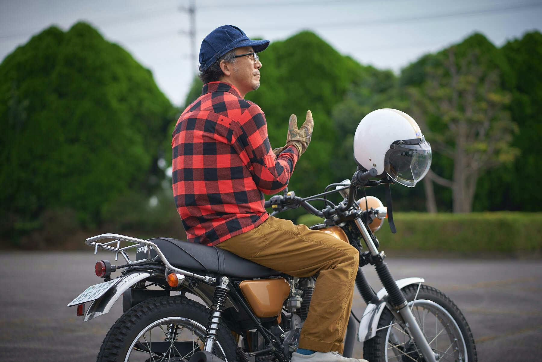 ライダーの声から生まれた！街を歩ける【ライダー専用チェックシャツ】が遂に完成！！