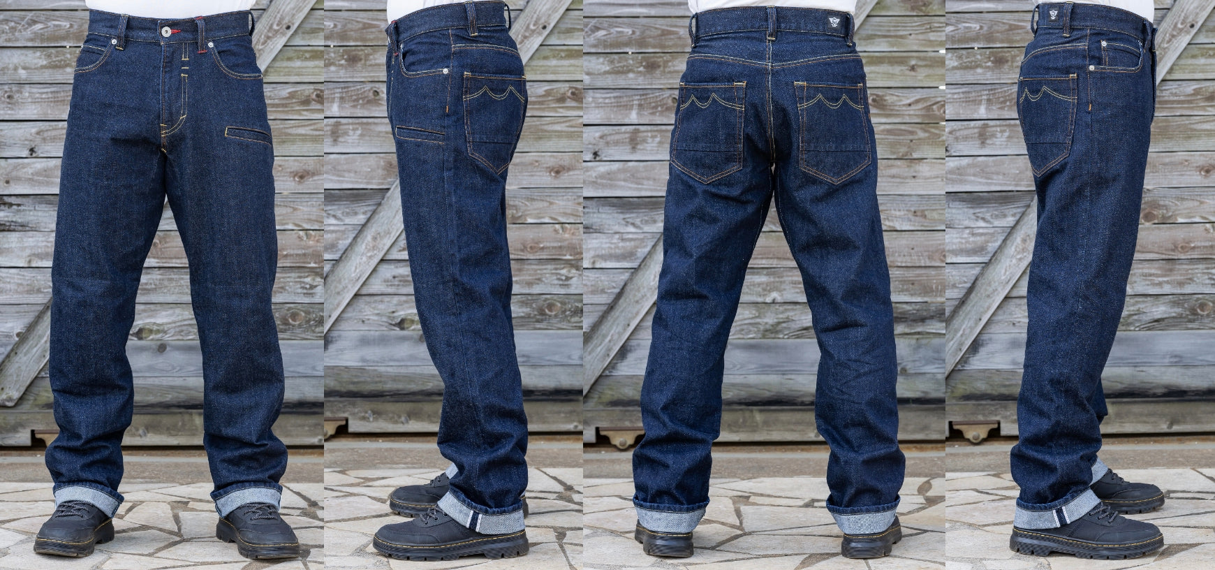 （第1期先行予約12月7日まで）バイクライフを刻み込め！「育成型バイク用ジーンズ」【赤耳】デニム採用【俺のジーンズ】が完成！