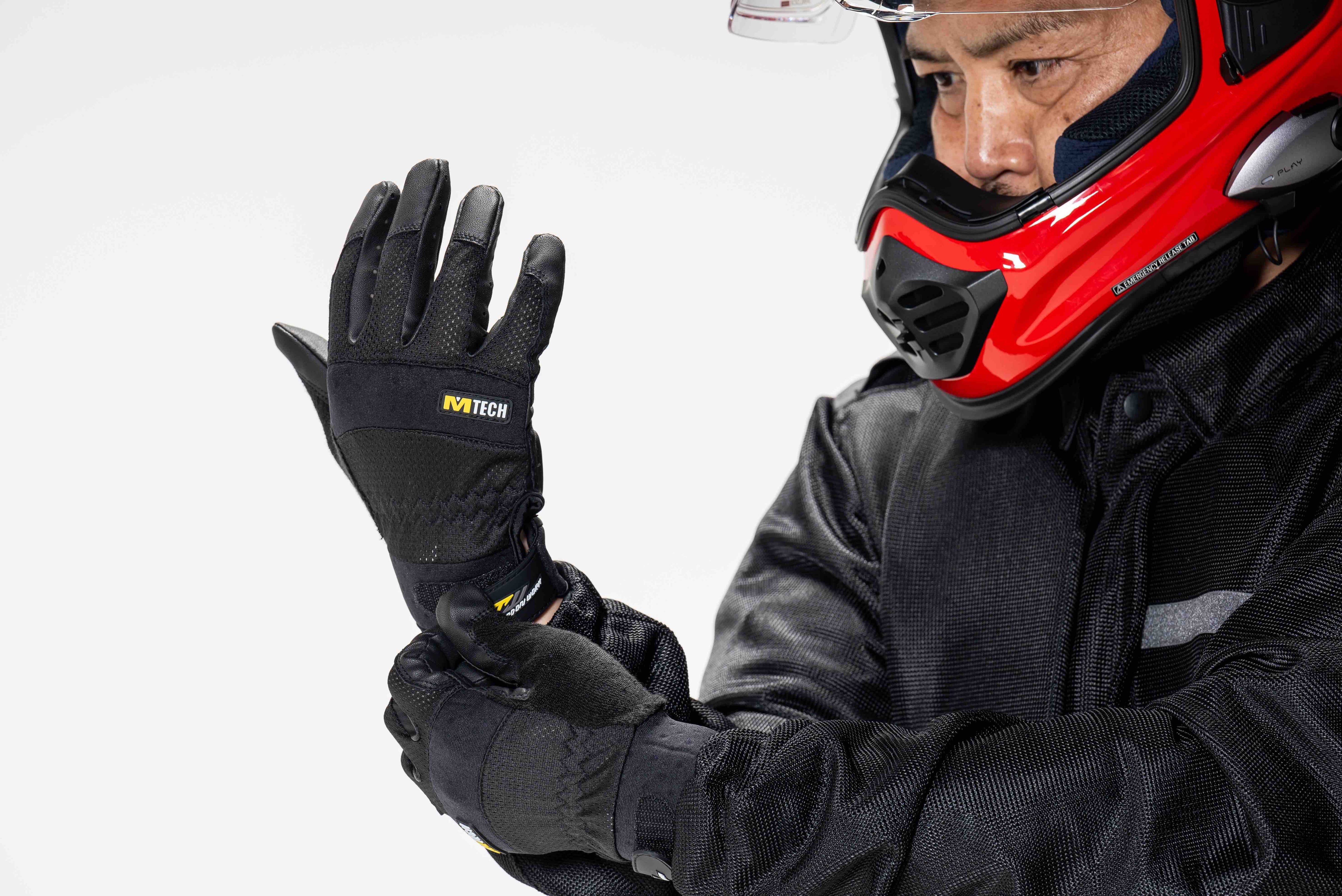 （第2期先行予約：4月30日まで）圧倒的進化『エアインテーク化』で毎秒250cc走行風を取り込む【空冷式グローブ】ライダーを「暑さ」と「蒸れ」から解放する！