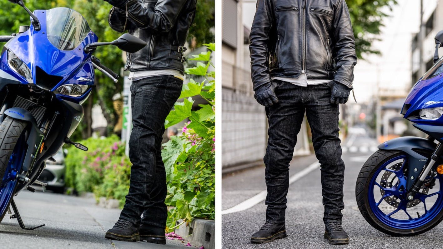 ライダーの『股下問題』を解決する！日本製【ライダー専用ブラックジーンズ】が完成！