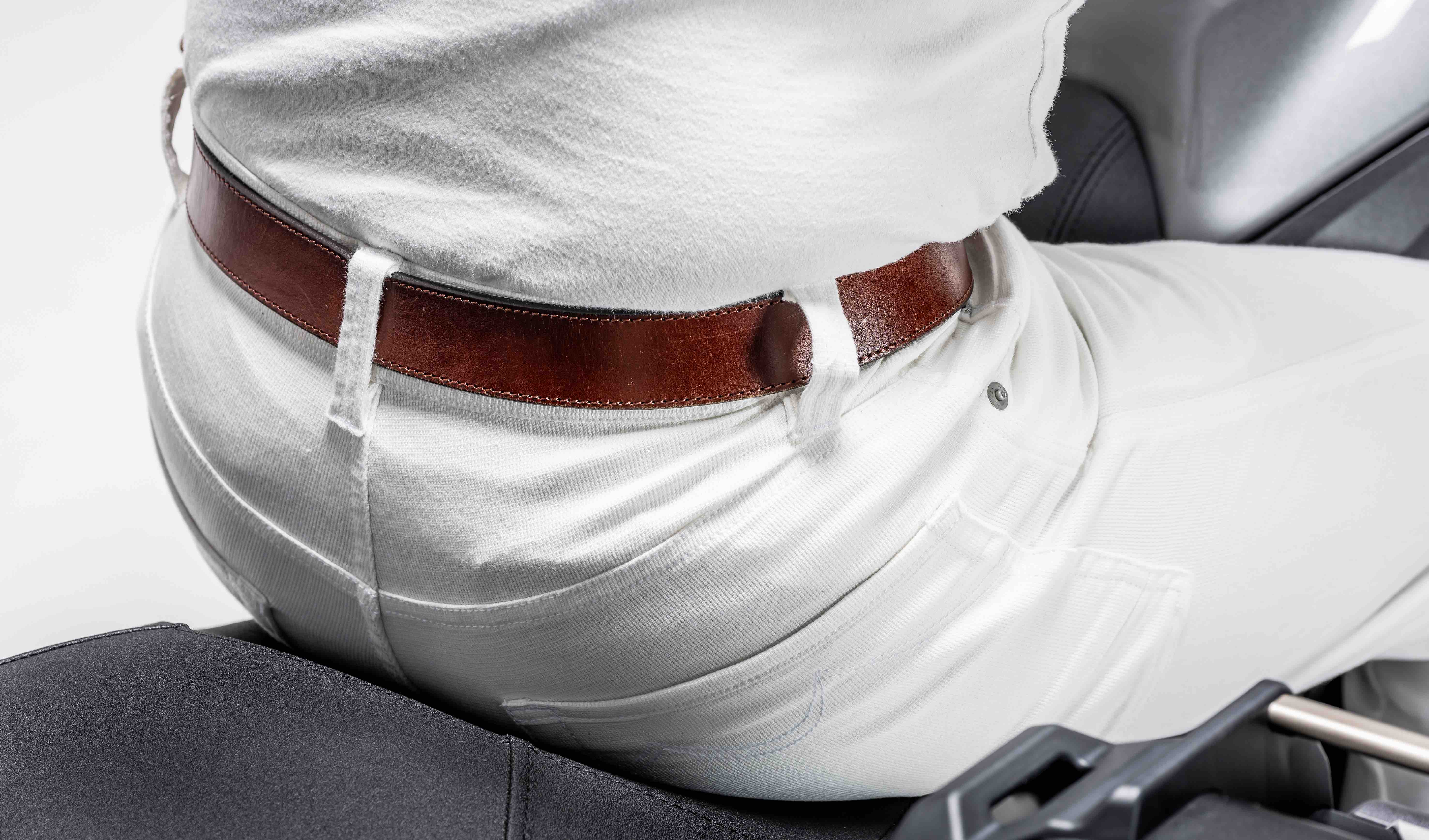 BLUE MONSTER CLOTHING 空冷式ジーンズ ホワイト 4L 空冷式ジーンズ】が『エアインテーク化』でフルモデルチェンジ