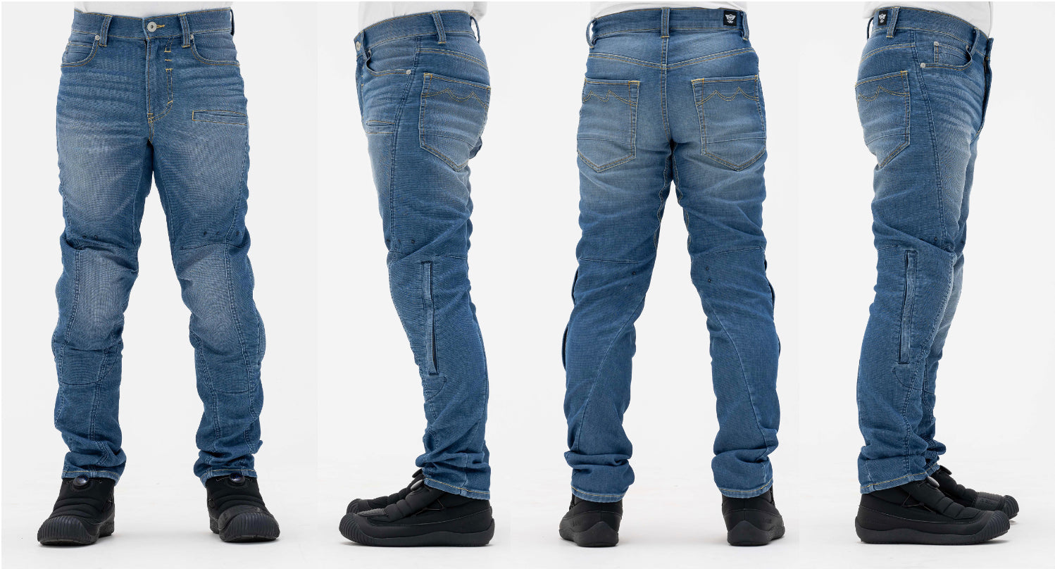 BLUE MONSTER CLOTHING（BMC）フィン付き空冷式ジーンズ L 空冷式ジーンズ 2025年モデル | BLUE MONSTER CLOTHING – BLUE
