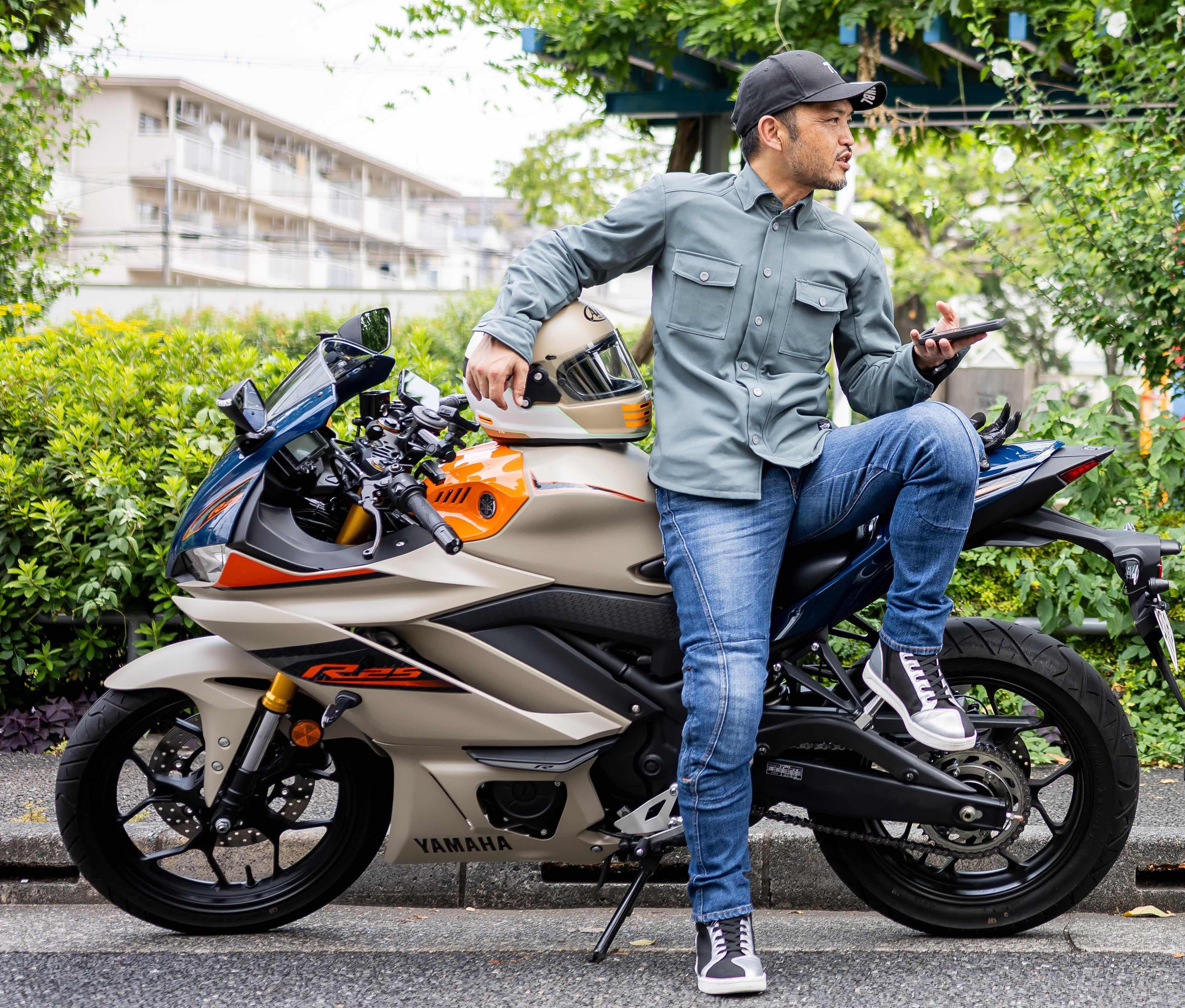 寒風に負けるな！『走行風を遮断する』ライダー専用【防風シャツ】が完成！