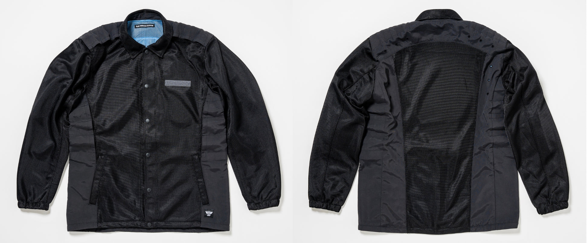 （第3期先行予約：4月30日まで）『エアインテーク化』で全方位360°走行風取り込み【空冷式コーチジャケット】がライダーの上半身を効率的に冷却する！