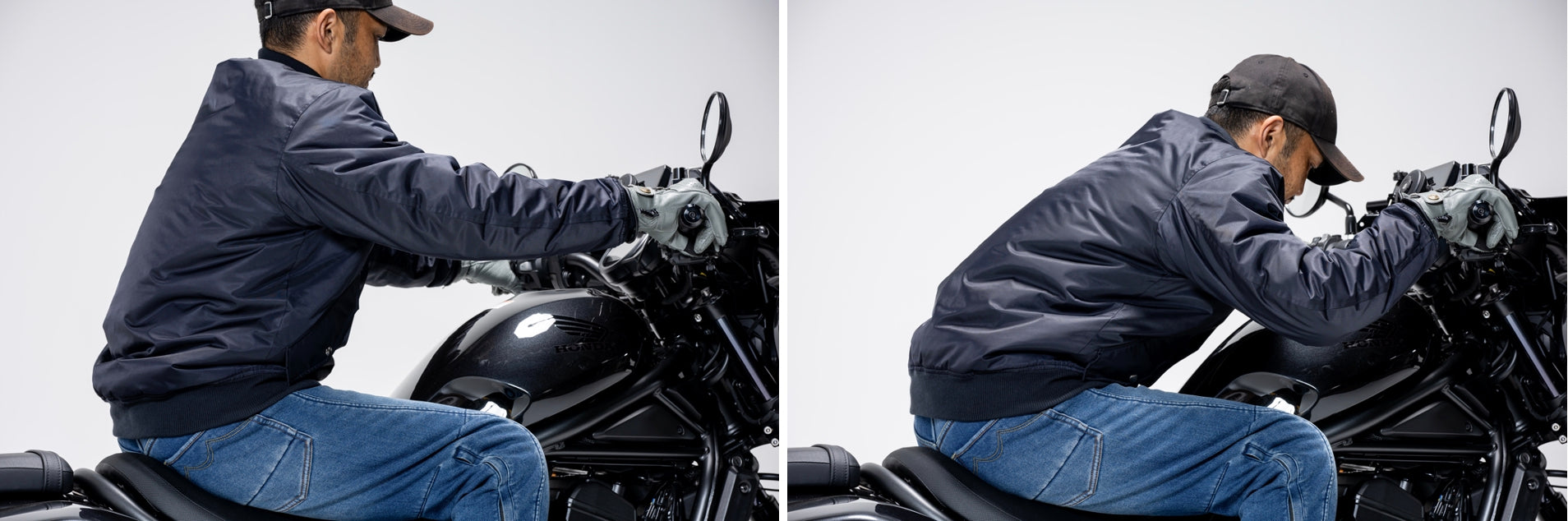 （第一期先行予約/10月13日まで）【着るコタツ】が冬のバイクライフを変える！「MAX+60℃」電熱シート搭載 ネオクラッシック防風電熱アウター【電熱MA-1】が遂に完成！
