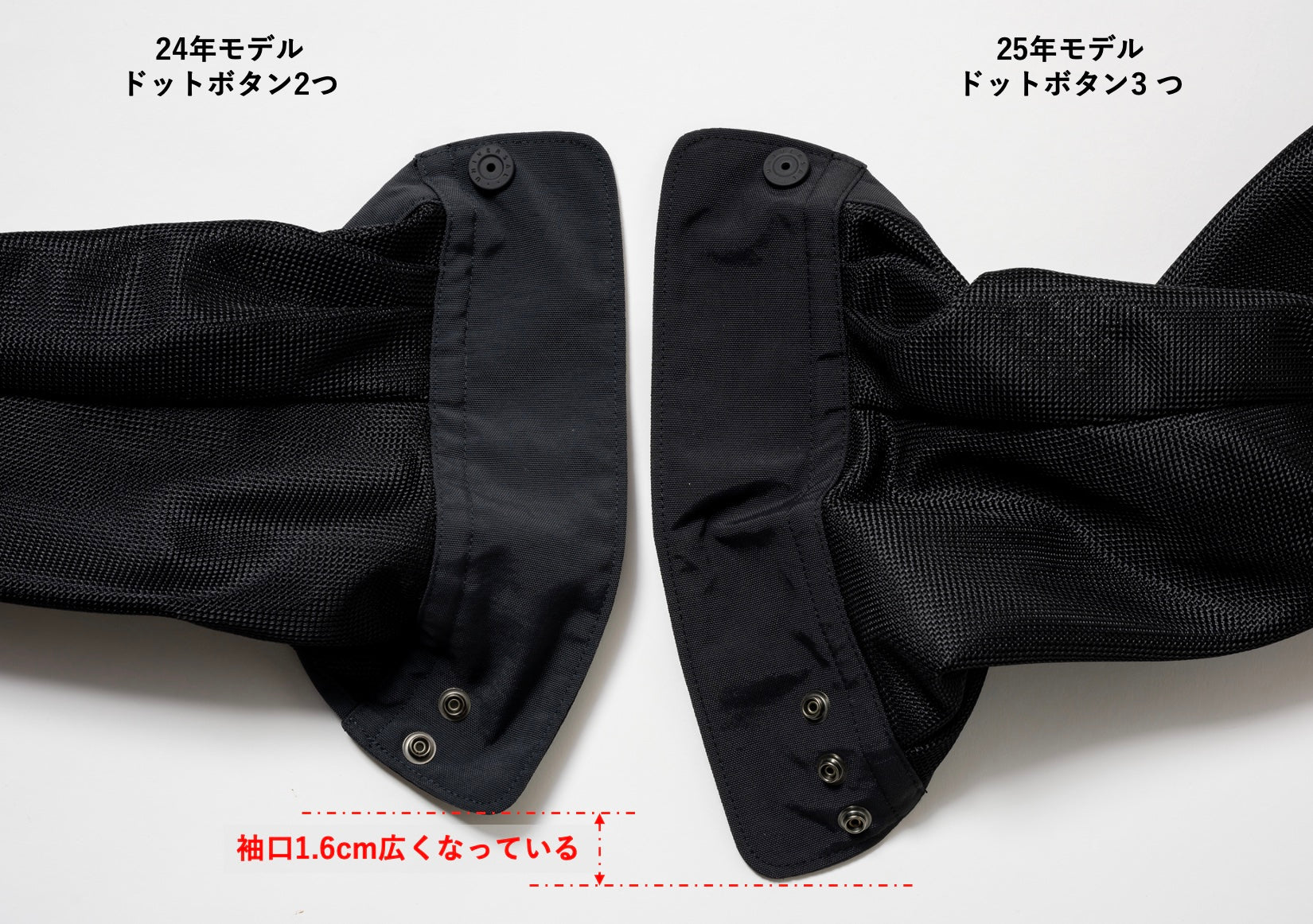 走行風を取り込む【空冷式シャツ】がライダーの声で実用的モデルチェンジ