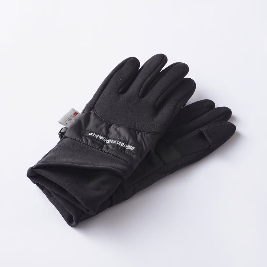 【時計が見れる】「3M発熱」「生スマホタッチ」BMCスマートグローブ（手袋） / URBAN 3M WARM GEAR GLOVE BLACK with THINSULATE / WG3M78