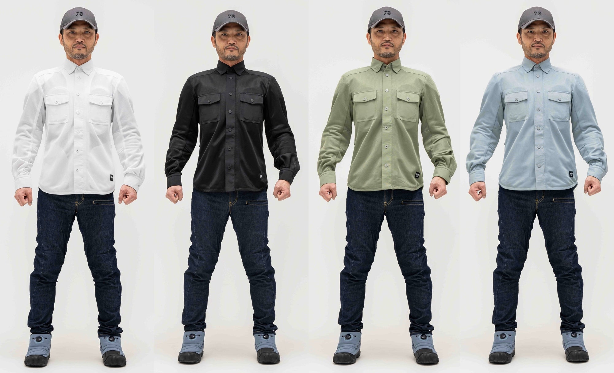 空冷式シャツ 2025年モデル | BLUE MONSTER CLOTHING – BLUE MONSTER