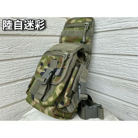 レッグバッグ ナイロン STORMCROS 多収納4Lモデル 自衛隊仕様 BLACK