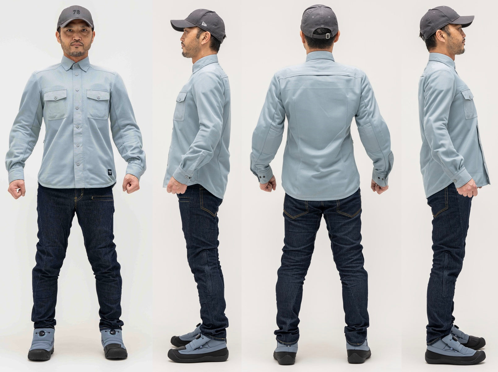 空冷式シャツ 2025年モデル | BLUE MONSTER CLOTHING – BLUE