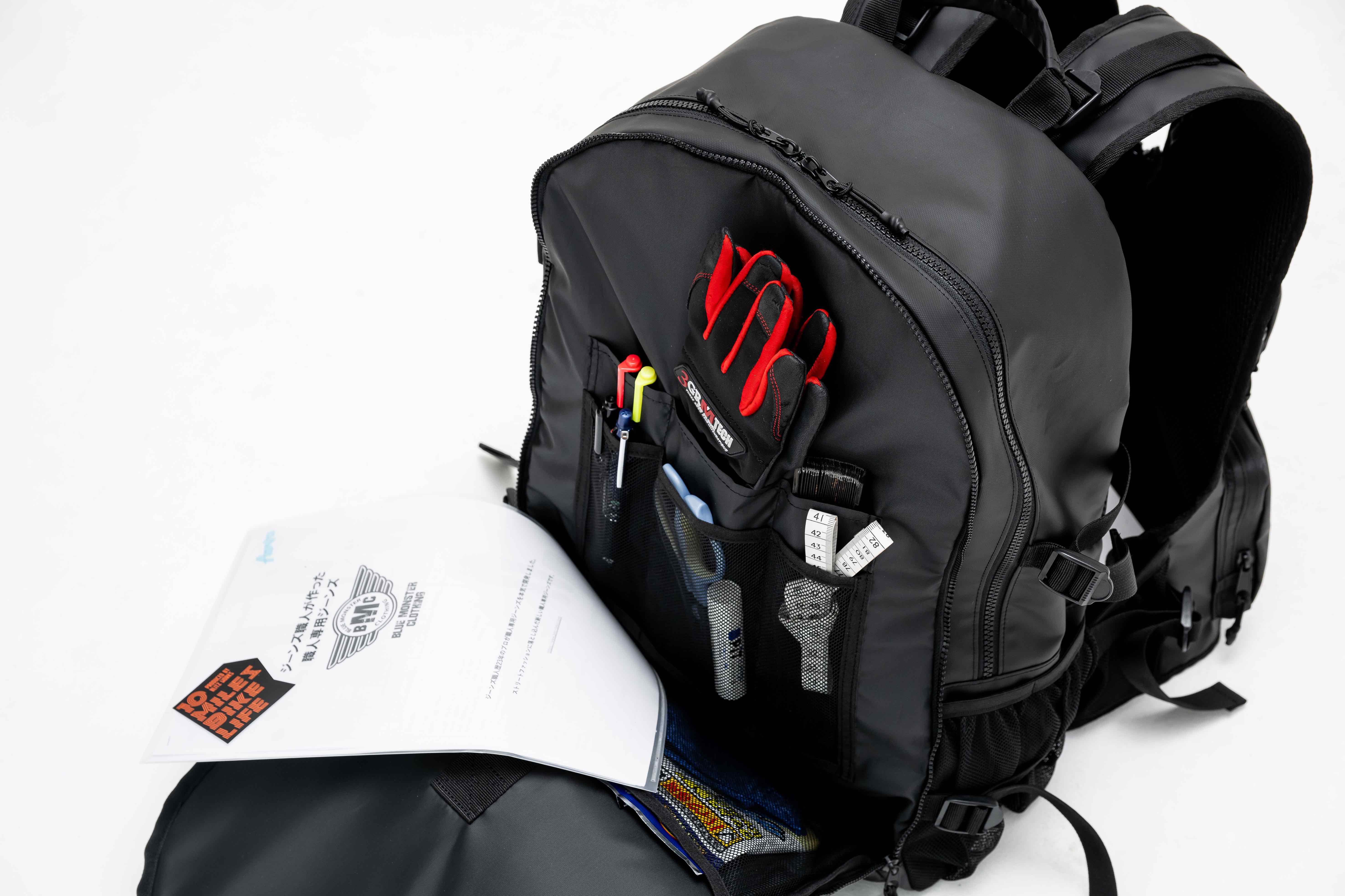 ライダー専用 ベストリュック | BLUE MONSTER CLOTHING – BLUE MONSTER