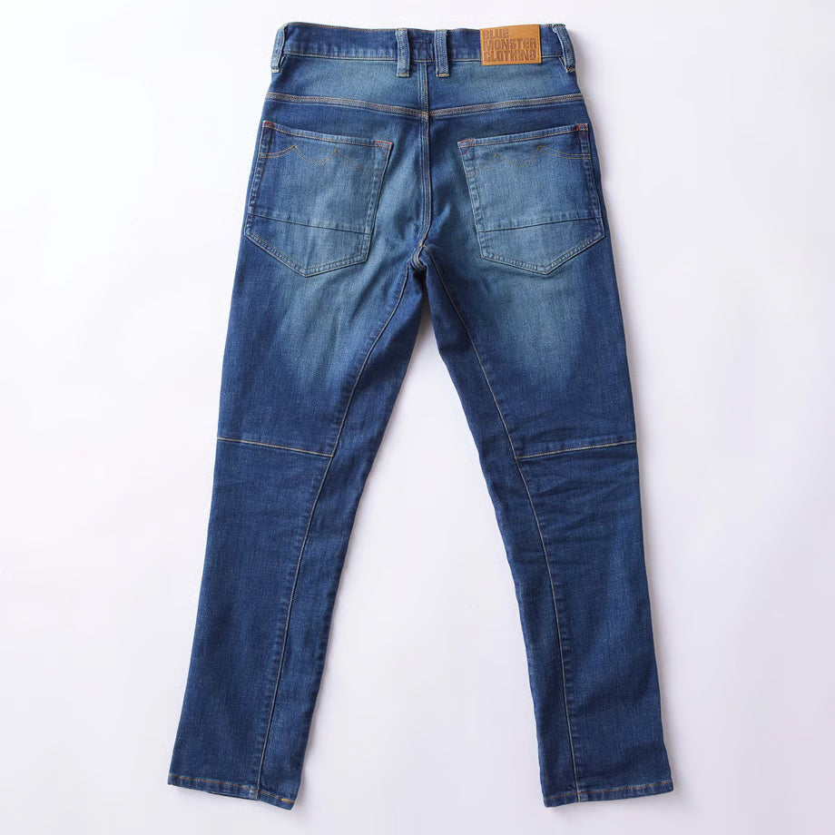 最新作業服 ストレッチデニム カーゴパンツ タイトフィット/ BMC EAST URBAN CARGO TIGHT TAPERED RINSE & MID USED / C1008W