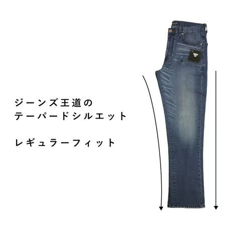 スマホ専用ポケット ストレッチデニム ジーンズ レギュラーフィット / BMC RUSH JEANS RINSE & DARK & LIGHT / R78W