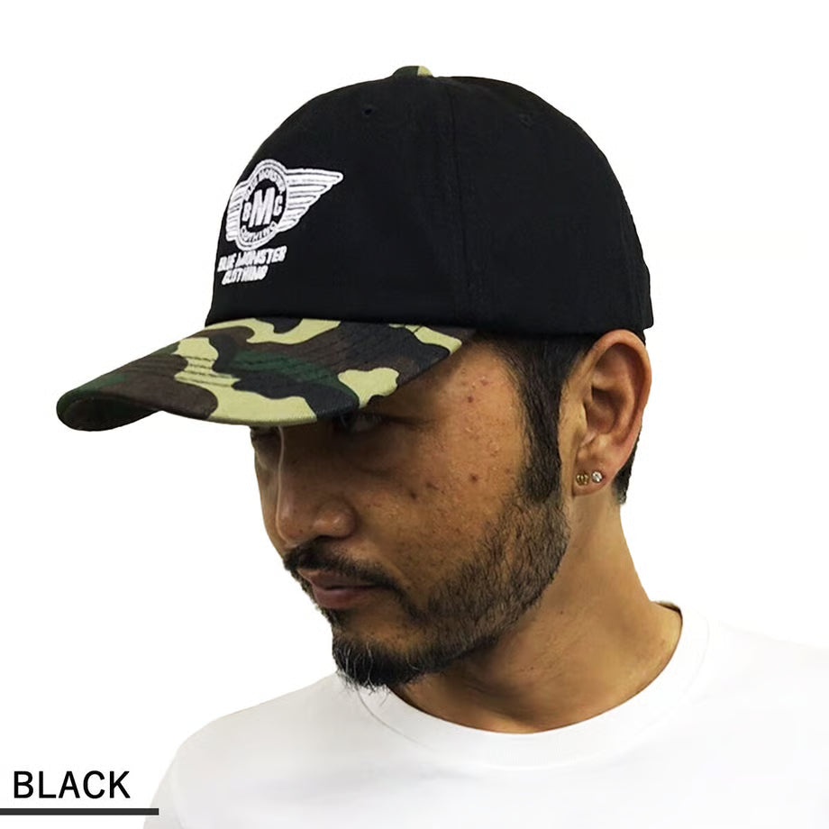 【消臭機能】「調整自由自在」迷彩柄ベースボールキャップ / BMC URBAN CAP with deorize / WUC78-21S175,21S193