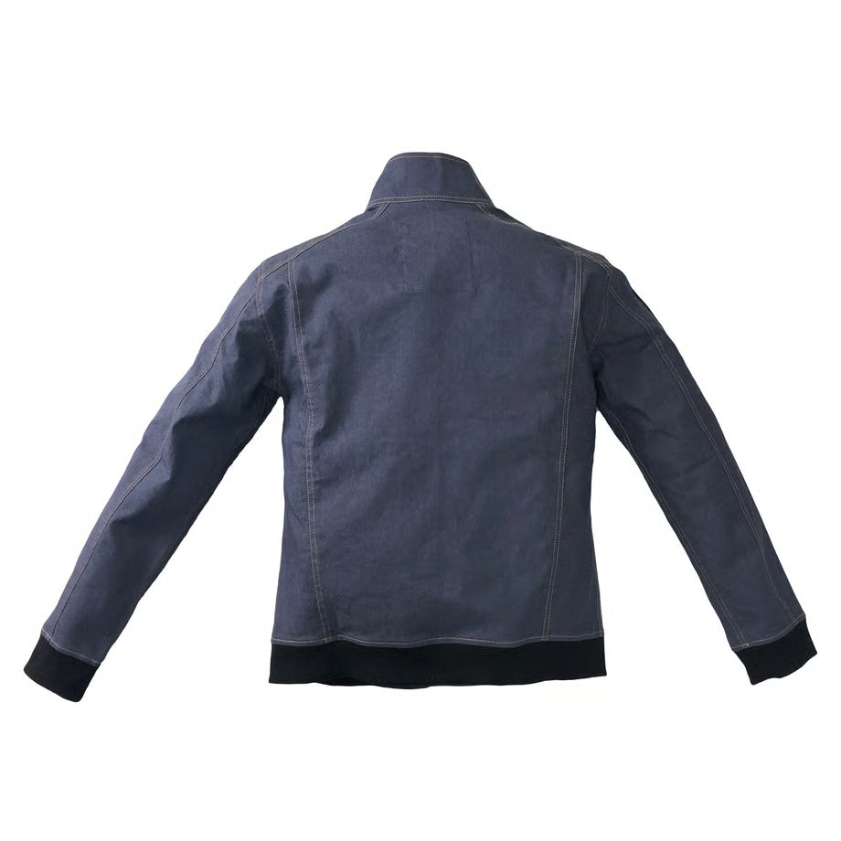 （色落ちしない＆脅威のストレッチ）働くジョグジャケット/ BMC URBAN the 3rd JACKET JOG BLUE&BLACK / JC03W-22A00,22A01