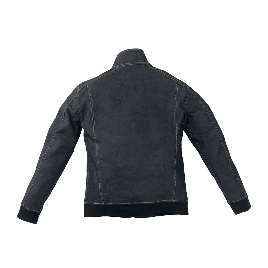 （色落ちしない＆脅威のストレッチ）働くジョグジャケット/ BMC URBAN the 3rd JACKET JOG BLUE&BLACK / JC03W-22A00,22A01