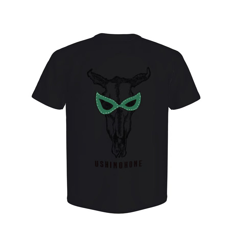 BM×KENTARO URBAN T-SHIRTS USHINOHONE / T03KENTARO-23A21 USHINOHONE BLACK