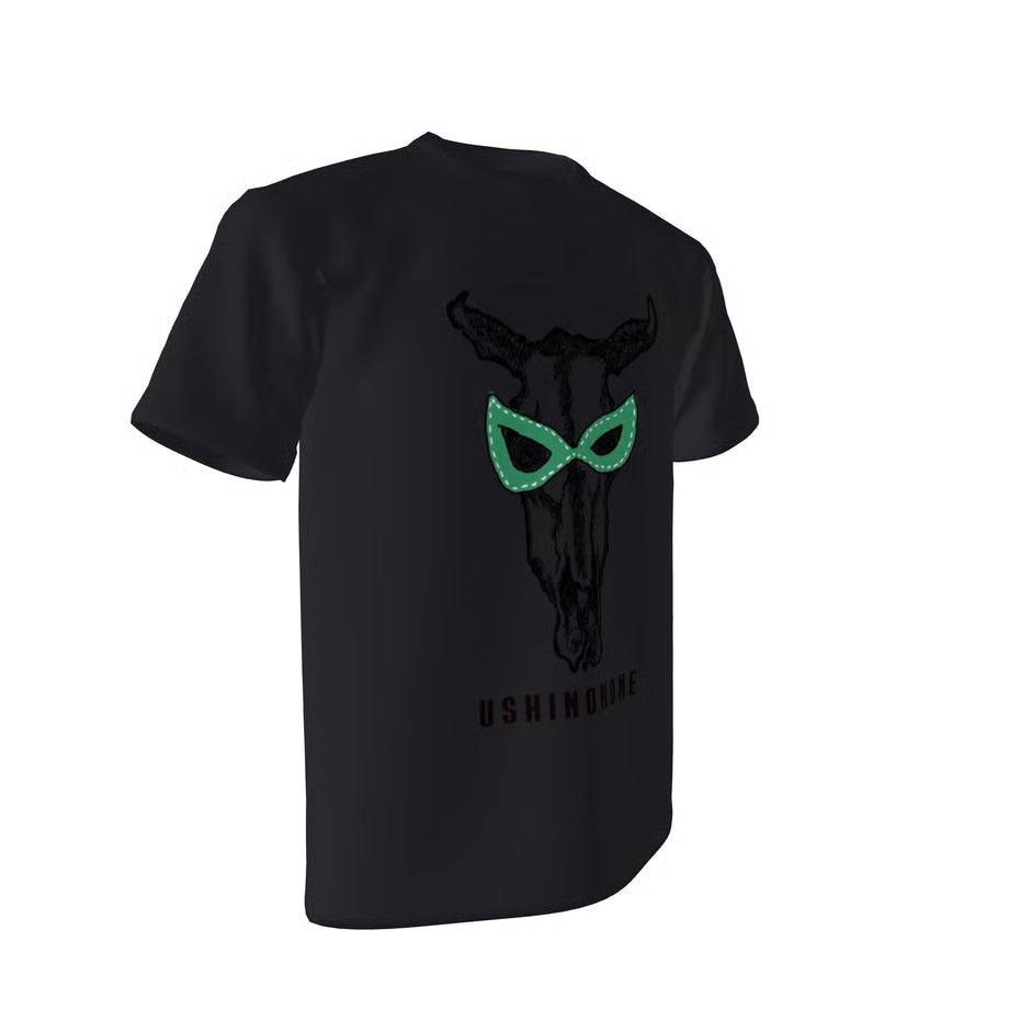 BM×KENTARO URBAN T-SHIRTS USHINOHONE / T03KENTARO-23A21 USHINOHONE BLACK