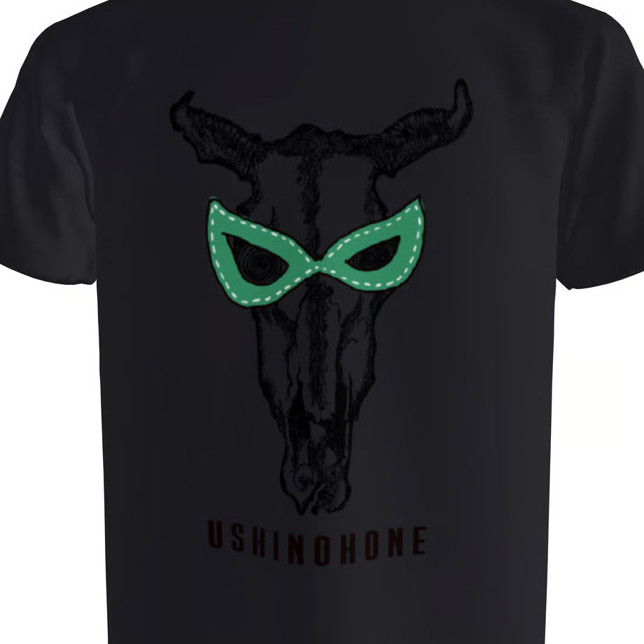 BM×KENTARO URBAN T-SHIRTS USHINOHONE / T03KENTARO-23A21 USHINOHONE BLACK