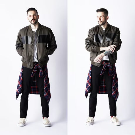 （国内プリント加工）超軽量 暖かい 中綿 MA-1ジャケット / BMC BWT MA-1 JACKET Re / MA1BWT
