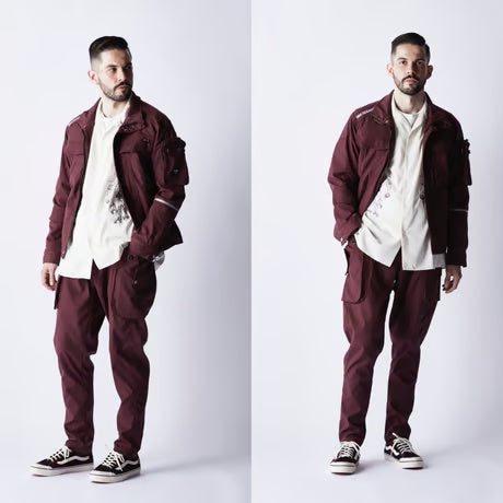 （コーデュラ cordura）作業服 ストレッチ 多収納ポケット付きジャケット レギュラーフィット/ BMC SKY PLAYER JACKET AMERICAN / U03SP