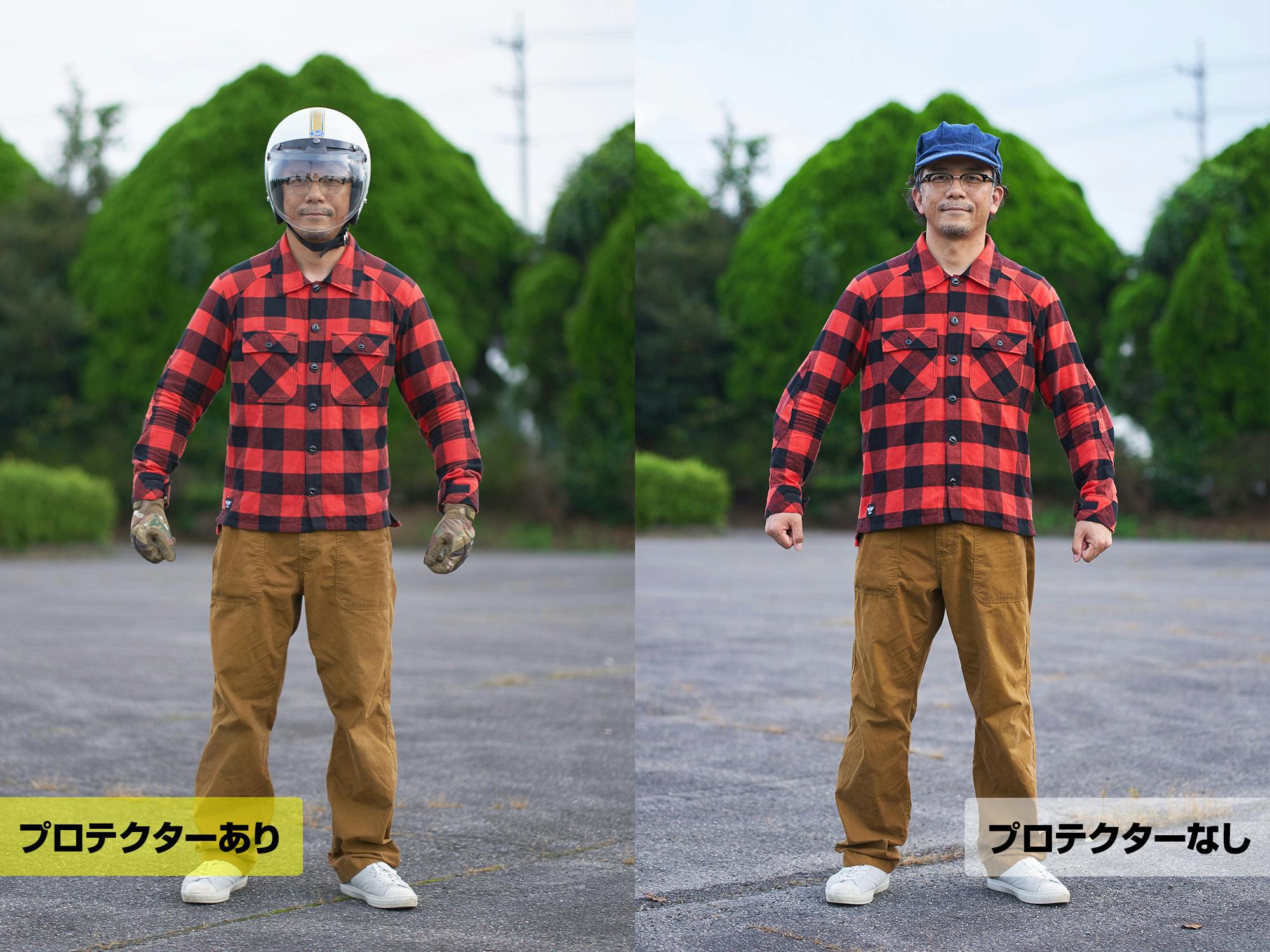ライダーの声から生まれた！街を歩ける【ライダー専用チェックシャツ】が遂に完成！！