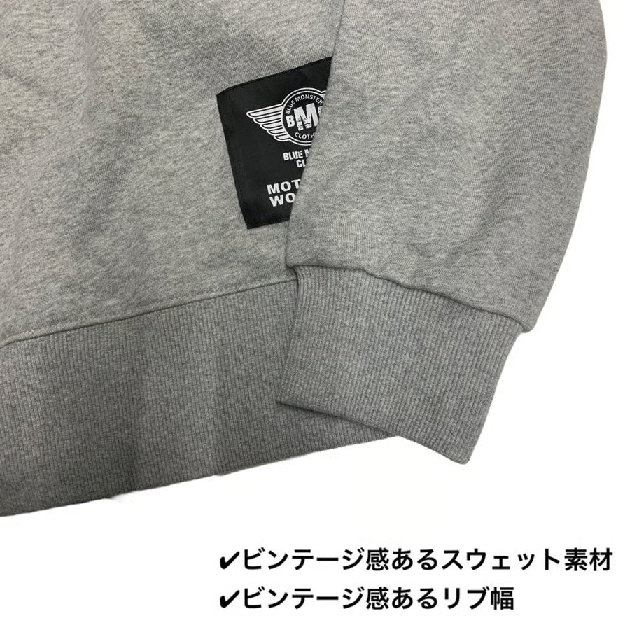 【寄付型プroJecT】BM×K...inG URBAN STREET BIG SWEAT / SW04KING-23A02 GRAY