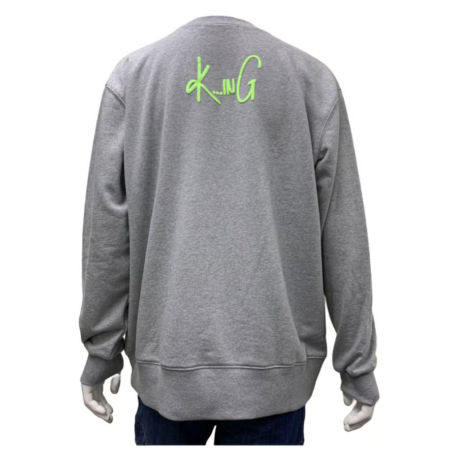 【寄付型プroJecT】BM×K...inG URBAN STREET BIG SWEAT / SW04KING-23A02 GRAY